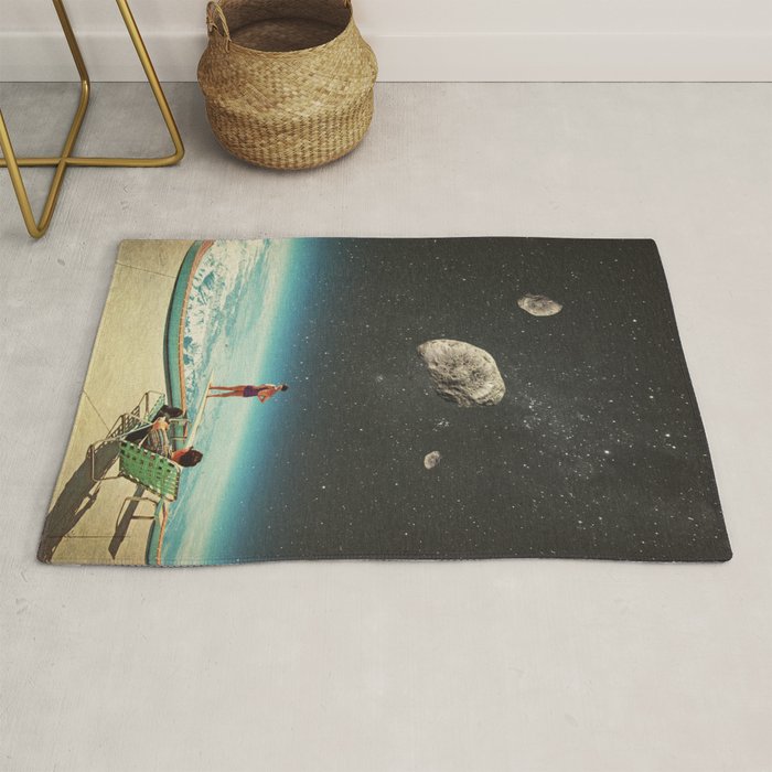 Summer with a Chance of Asteroids Rug Gallery Image 1