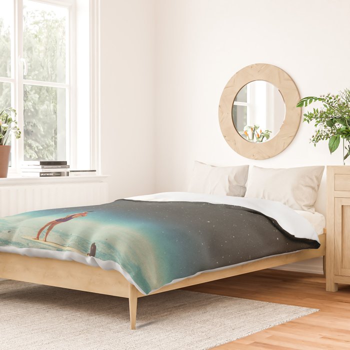 Summer with a Chance of Asteroids Duvet Cover Gallery Image 2