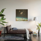 Summer with a Chance of Asteroids Wood Wall Art Gallery Image 2