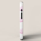 Pink love heart candy pattern iPhone Case Gallery Image 2