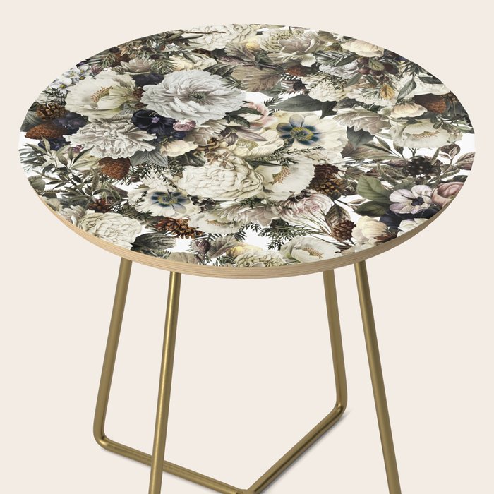 Christmas Vintage Floral Side Table Gallery Image 2