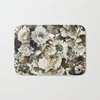 Christmas Vintage Floral Bath Mat Gallery Image 1