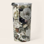 Christmas Vintage Floral Travel Mug Gallery Image 3