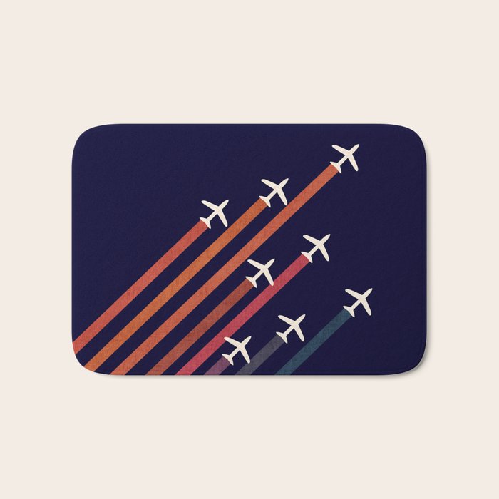 Aerial acrobat Bath Mat Gallery Image 1