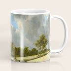 Wheat Fields by Jacob van Ruisdael landscape oil painting Coffee Mug Gallery Image 1