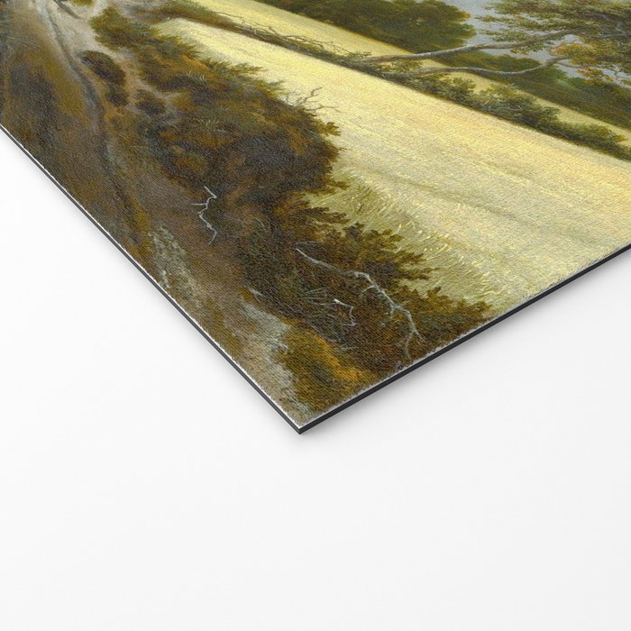 Wheat Fields by Jacob van Ruisdael landscape oil painting Welcome Mat Gallery Image 2