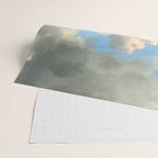 Wheat Fields by Jacob van Ruisdael landscape oil painting Wrapping Paper Gallery Image 2