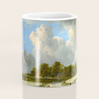 Wheat Fields by Jacob van Ruisdael landscape oil painting Coffee Mug Gallery Image 4