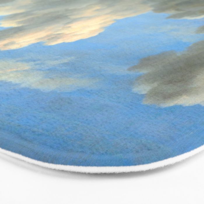 Wheat Fields by Jacob van Ruisdael landscape oil painting Bath Mat Gallery Image 3