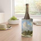 Wheat Fields by Jacob van Ruisdael landscape oil painting Wine Chiller Gallery Image 4