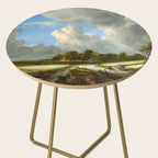 Wheat Fields by Jacob van Ruisdael landscape oil painting Side Table Gallery Image 2