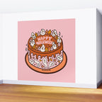 Halloween Cake Wall Mural Gallery Image 2