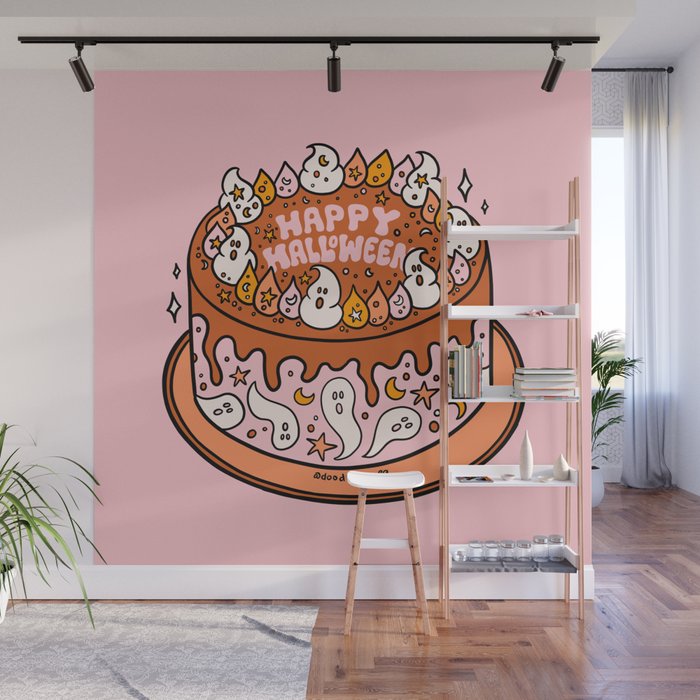 Halloween Cake Wall Mural Gallery Image 1