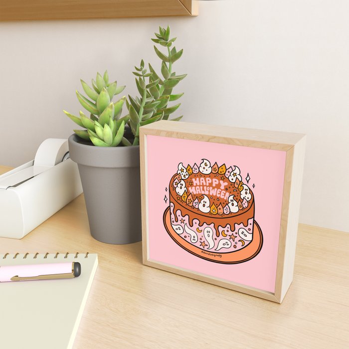 Halloween Cake Mini Art Print Gallery Image 2