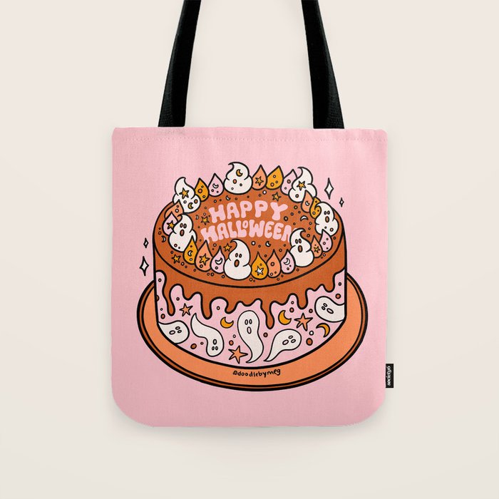 Halloween Cake Tote Bag Gallery Image 1