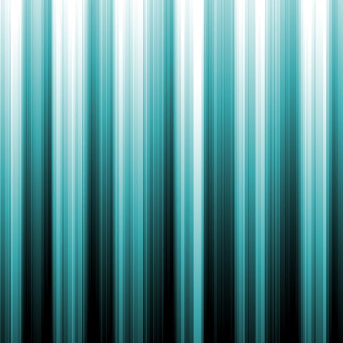 Aqua Teal Turquoise & White Abstract Soft Ombre Line Stripe Pattern on black - Aquarium SW 6767 Coffee Mug Gallery Image 2