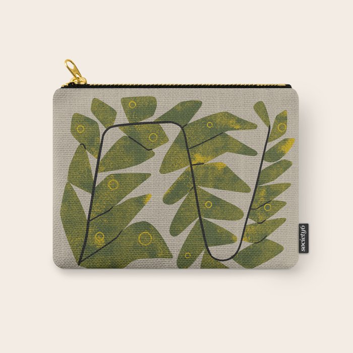 Snaky Fern Carry All Pouch Gallery Image 1