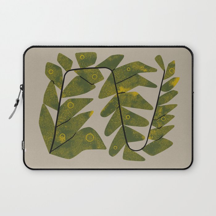 Snaky Fern Laptop Sleeve Gallery Image 1