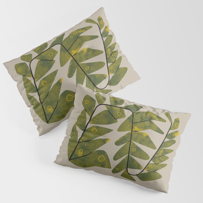 Snaky Fern Pillow Sham Gallery Image 3