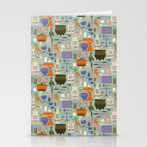 Kitchen Witch Stationery Card Gallery Image 1
