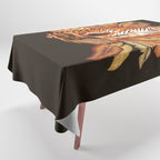 Autumn Jungle Tiger Tablecloth Gallery Image 1
