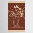 Minimalist Flowers In A Vase 2 Tablecloth Gallery Image 2