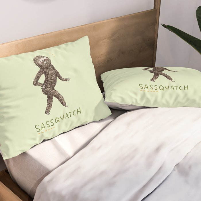 Sassquatch Pillow Sham Gallery Image 2