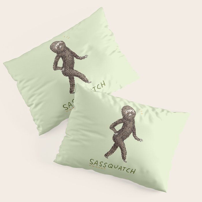 Sassquatch Pillow Sham Gallery Image 1