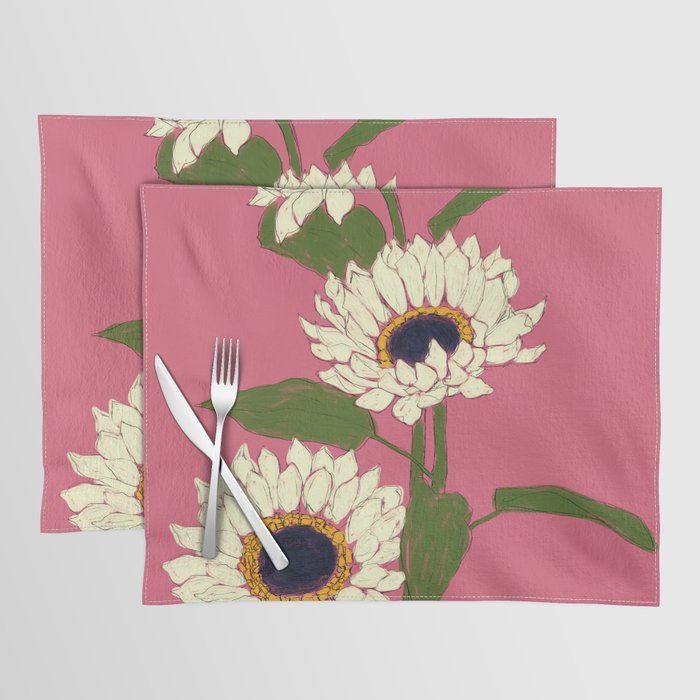 Sunflower Pink Sami Placemat Gallery Image 1