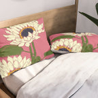 Sunflower Pink Sami Pillow Sham Gallery Image 2