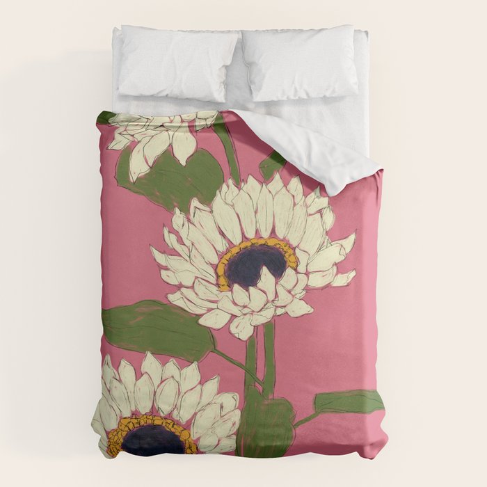 Sunflower Pink Sami Duvet Cover Gallery Image 6
