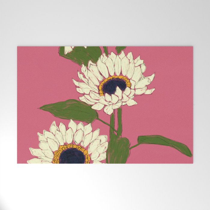 Sunflower Pink Sami Welcome Mat Gallery Image 1