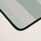 Retro Liquid Swirl Abstract Pattern Celadon Green Baby Blue Beige Desk Mat Gallery Image 4