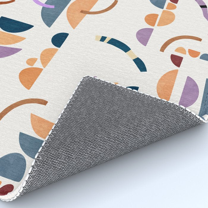 Modern simple shapes C Rug Gallery Image 4