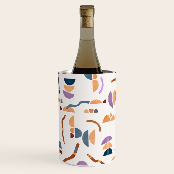 Modern simple shapes C Wine Chiller Gallery Image 3
