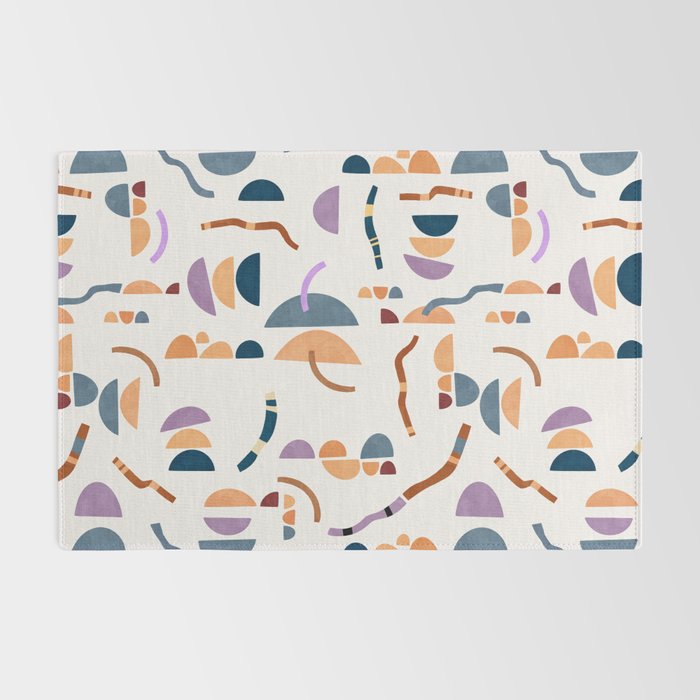 Modern simple shapes C Rug Gallery Image 2