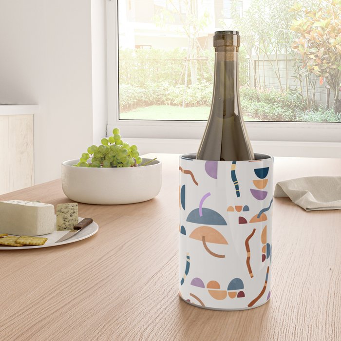 Modern simple shapes C Wine Chiller Gallery Image 4