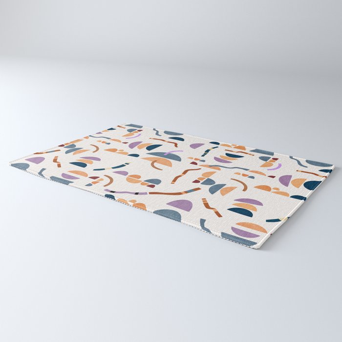 Modern simple shapes C Rug Gallery Image 3