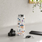 Modern simple shapes C Water Bottle Gallery Image 4
