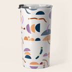 Modern simple shapes C Travel Mug Gallery Image 3