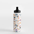 Modern simple shapes C Water Bottle Gallery Image 2