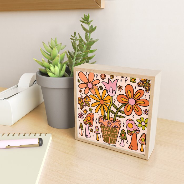 Tend to What You Love Mini Art Print Gallery Image 2