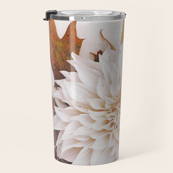 Autumn Mood #3 - Modern Botanical Photograph Travel Mug Gallery Image 3