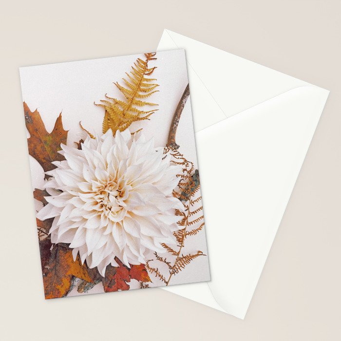Autumn Mood #3 - Modern Botanical Photograph Stationery Card Gallery Image 2