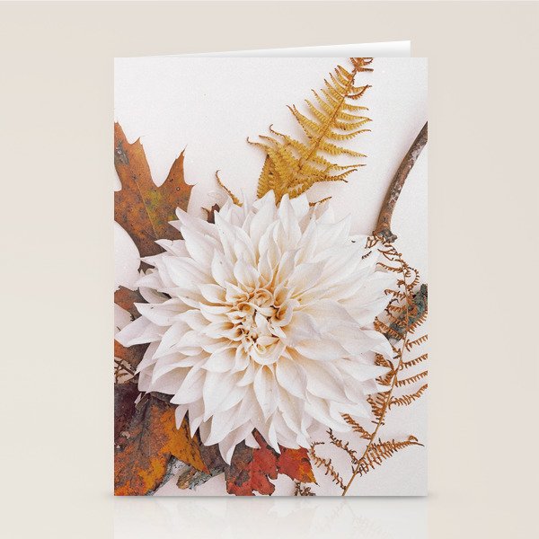 Autumn Mood #3 - Modern Botanical Photograph Stationery Card Gallery Image 2