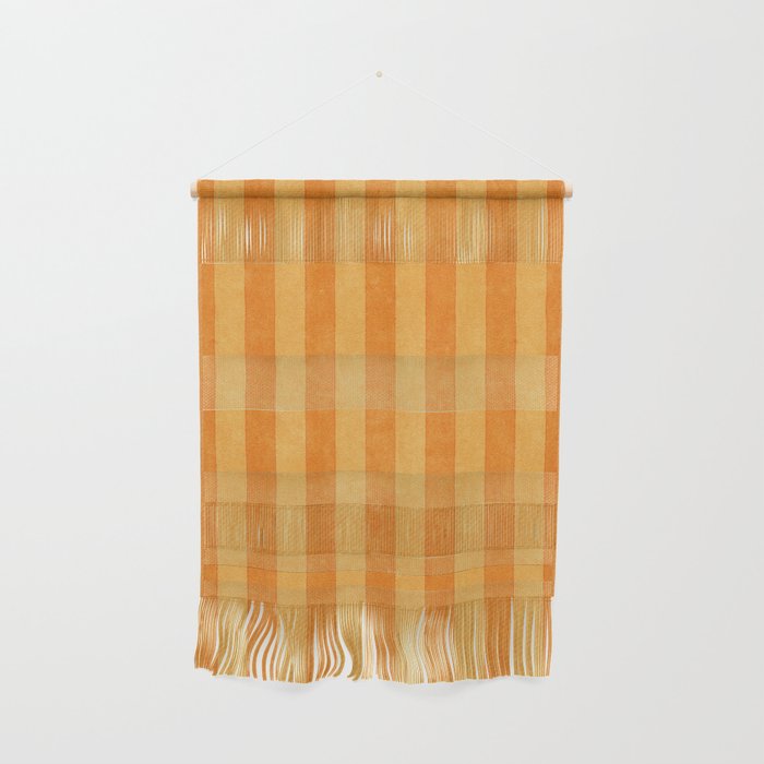 STRIPES - 004 - orange Wall Hanging Gallery Image 1
