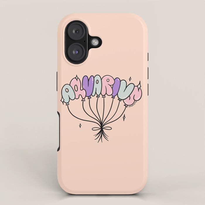 Aquarius Balloons iPhone Case Gallery Image 1