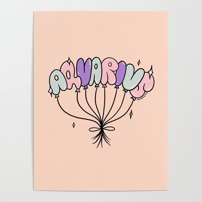 Aquarius Balloons Poster Gallery Image 4
