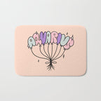 Aquarius Balloons Bath Mat Gallery Image 1