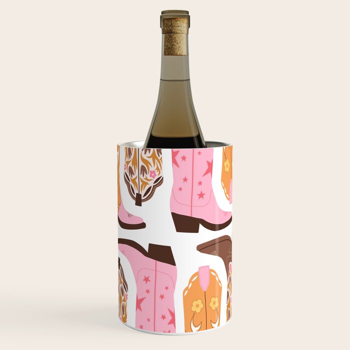 Pink Cowboy Boots  Wine Chiller Gallery Image 2